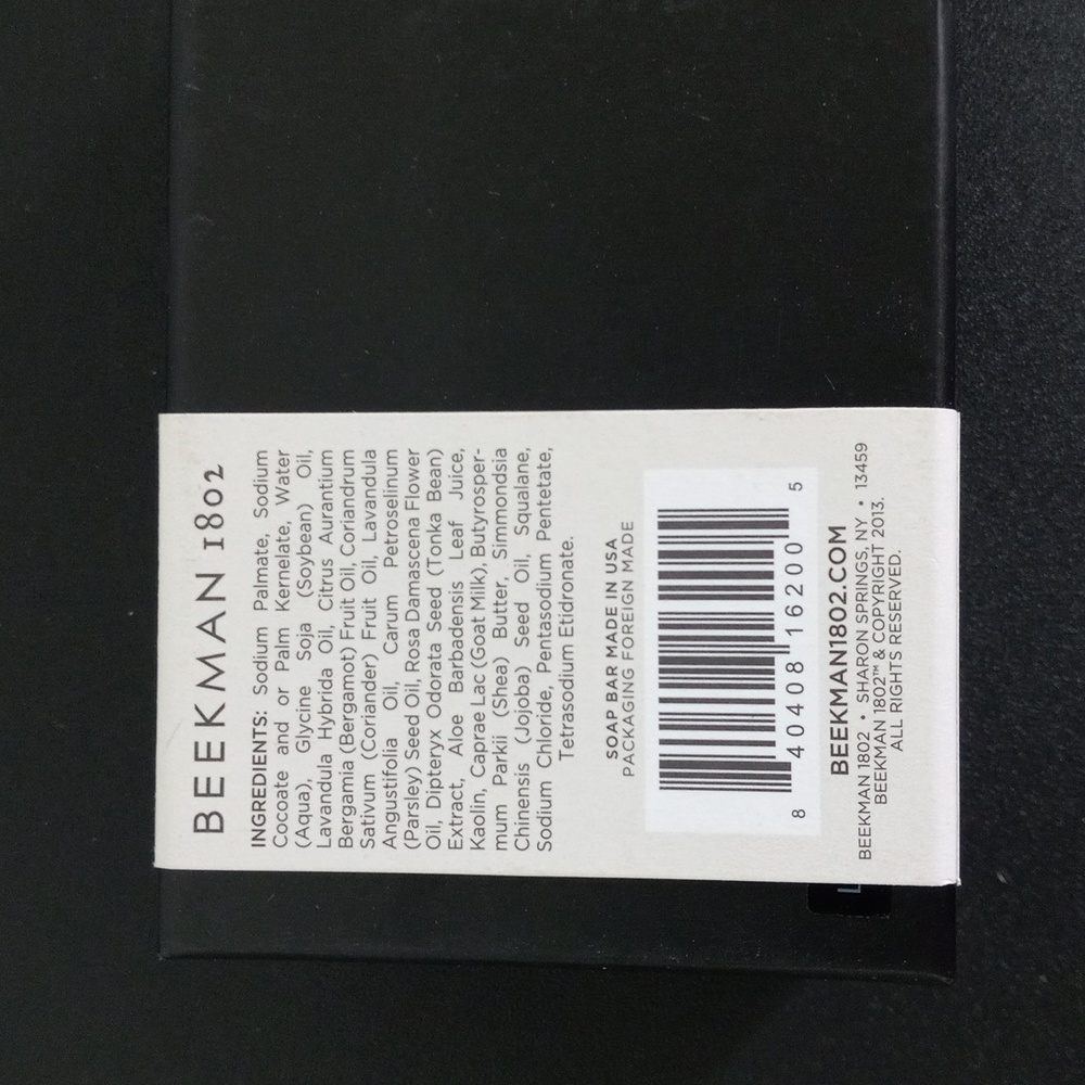 NWT BEEKMAN 1805 HELLO SUNSHINE  AFTER THE SUN BAR ALOE SOAP - Picture 3 of 4